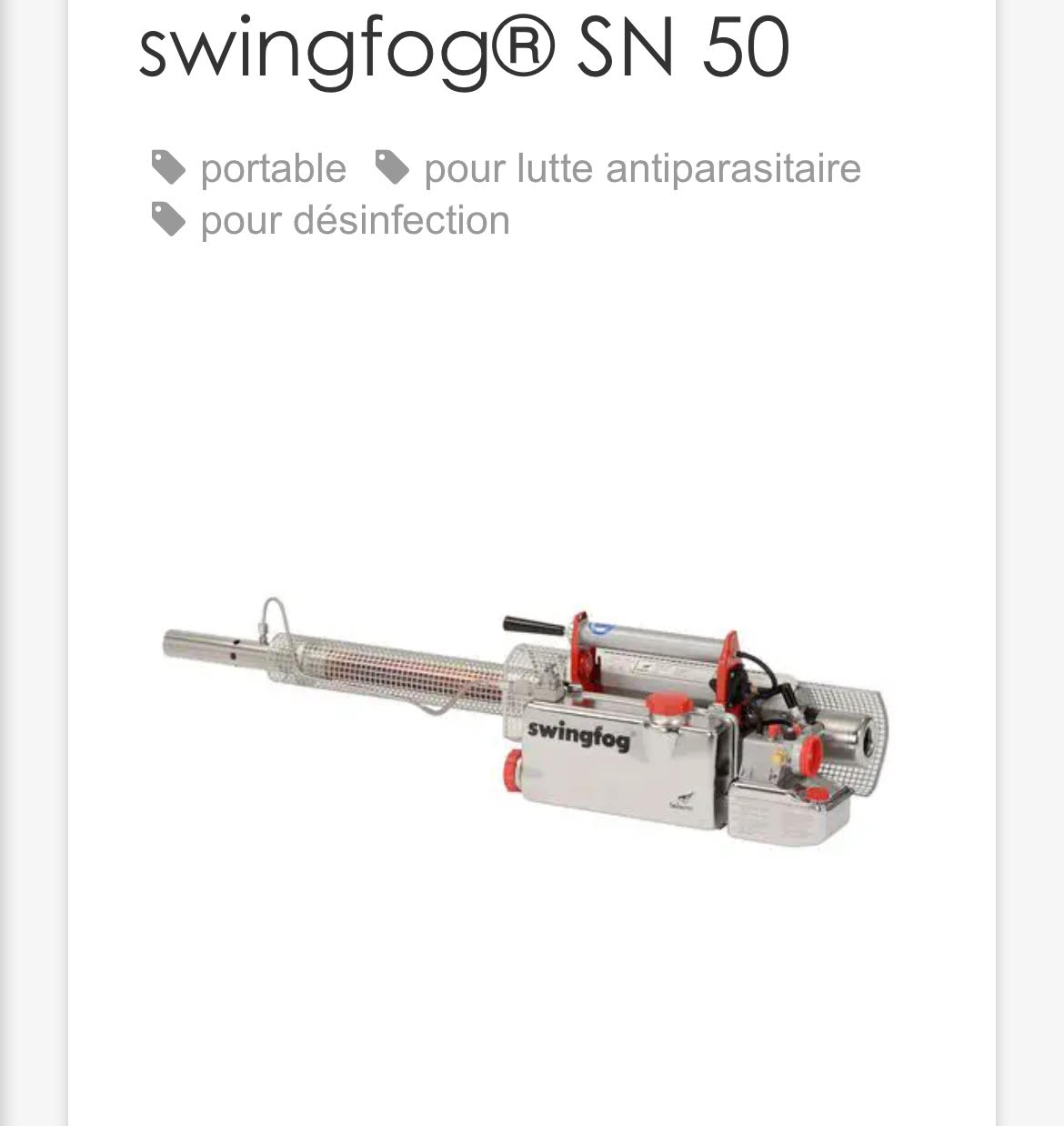 Swingfog SN 50